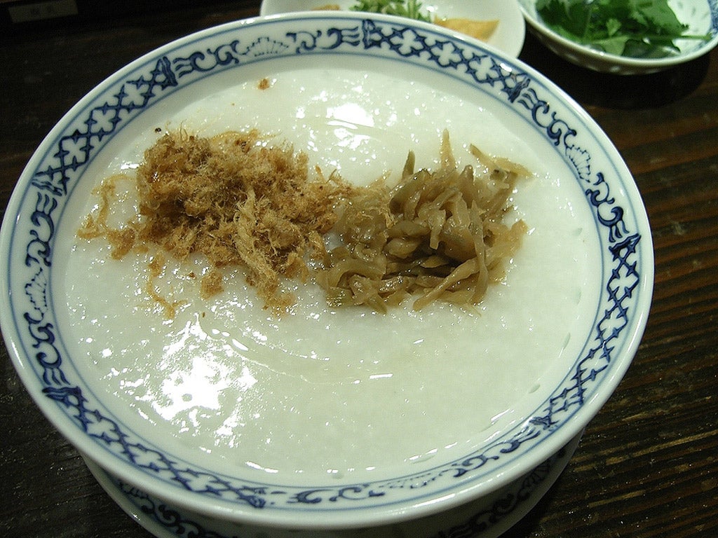 Congee, a Chinese porridge