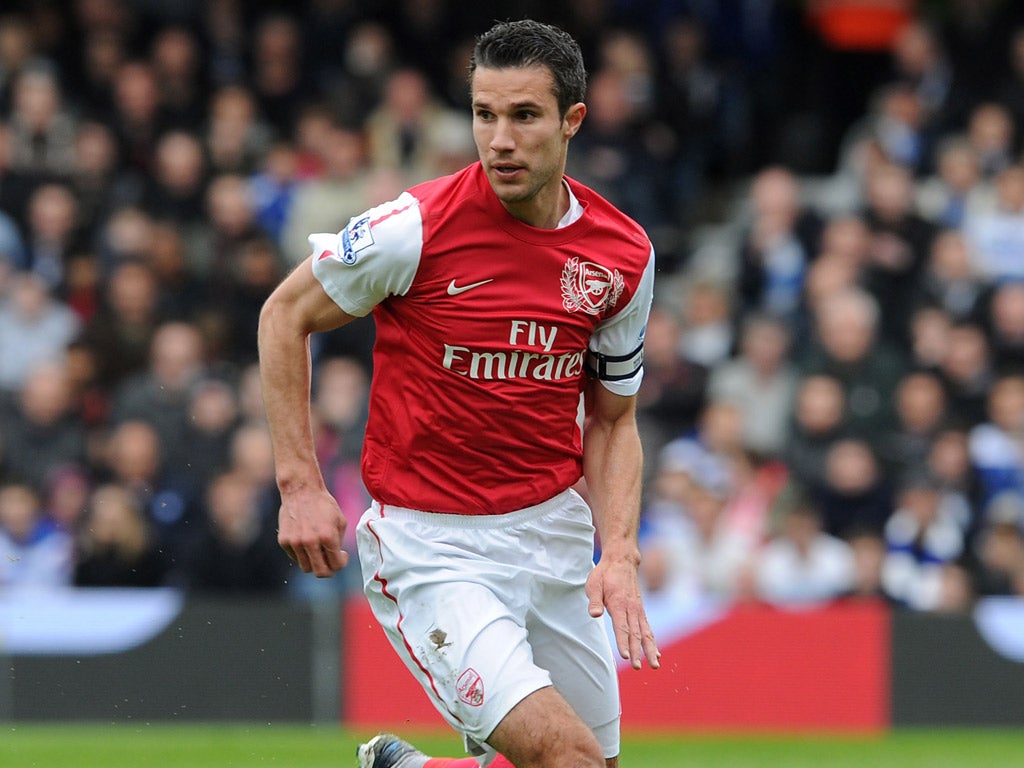 Robin van Persie has done an 'outstanding job' leading the side