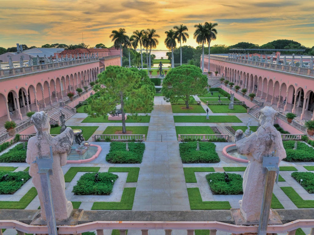 Extravagant: The Ringling Estate consists of a 66-acre spread of gardens, plus an 18th-century theatre, two circus museums and a museum of art