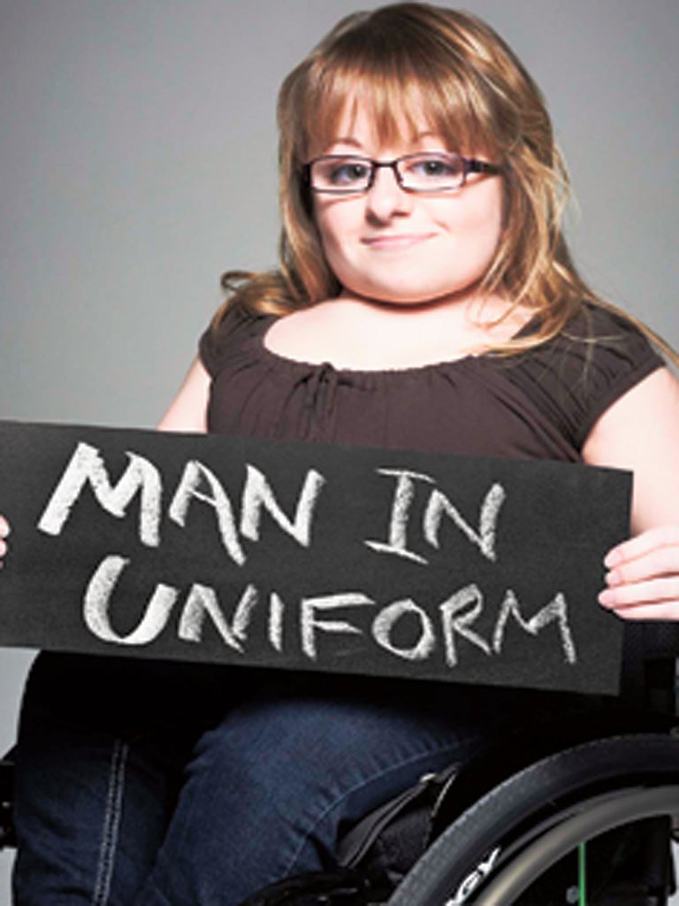 Penny from 'The Undateables' wants to date a tall policeman