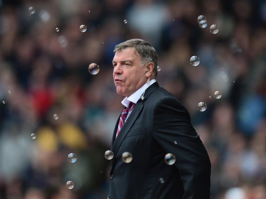 Sam Allardyce has had to undertake a rebuilding programme at West Ham following their relegation last season