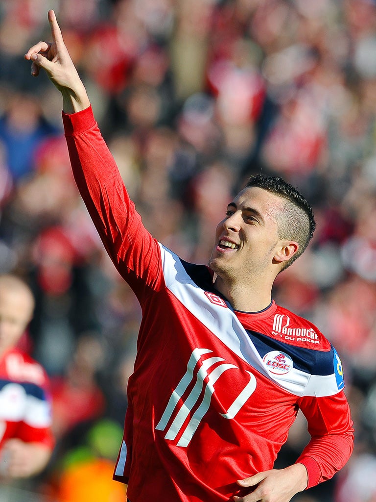 The Lille winger Eden Hazard is wanted by a host of clubs