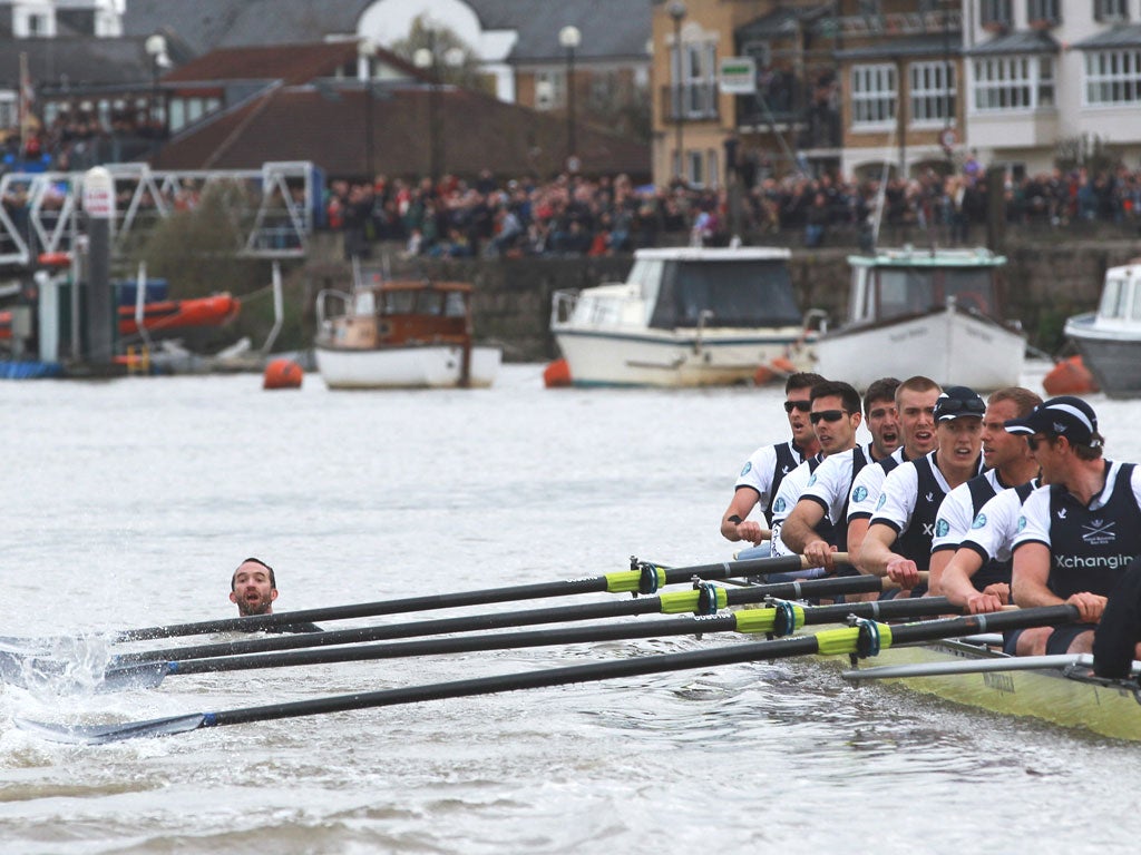 Saturday’s Boat Race intrusion