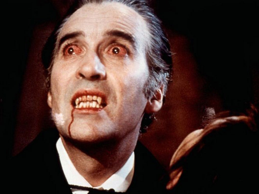 Drac attack: Christopher Lee in Dracula AD1972