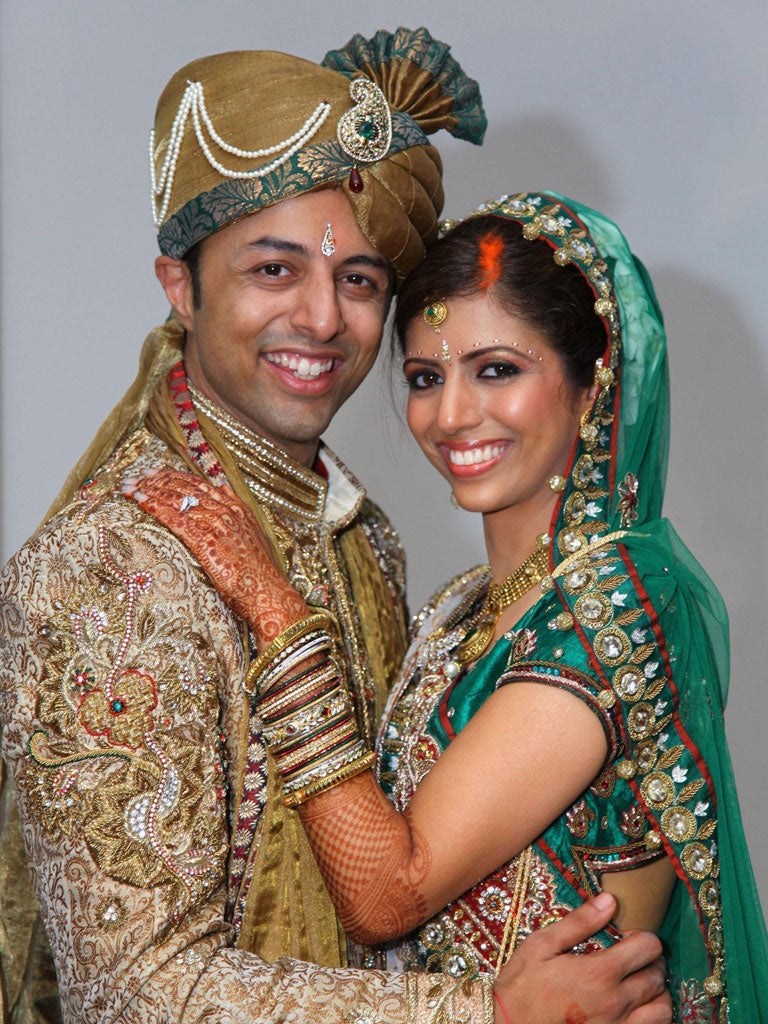 Shrien and Anni Dewani at their wedding