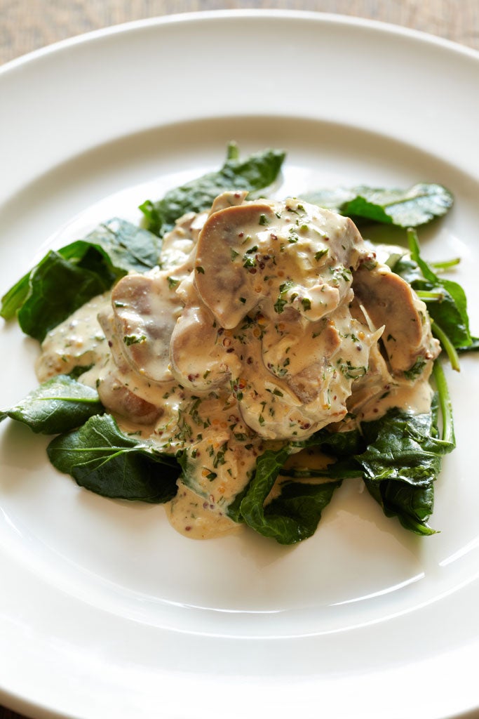 Kidneys with mustard and tarragon