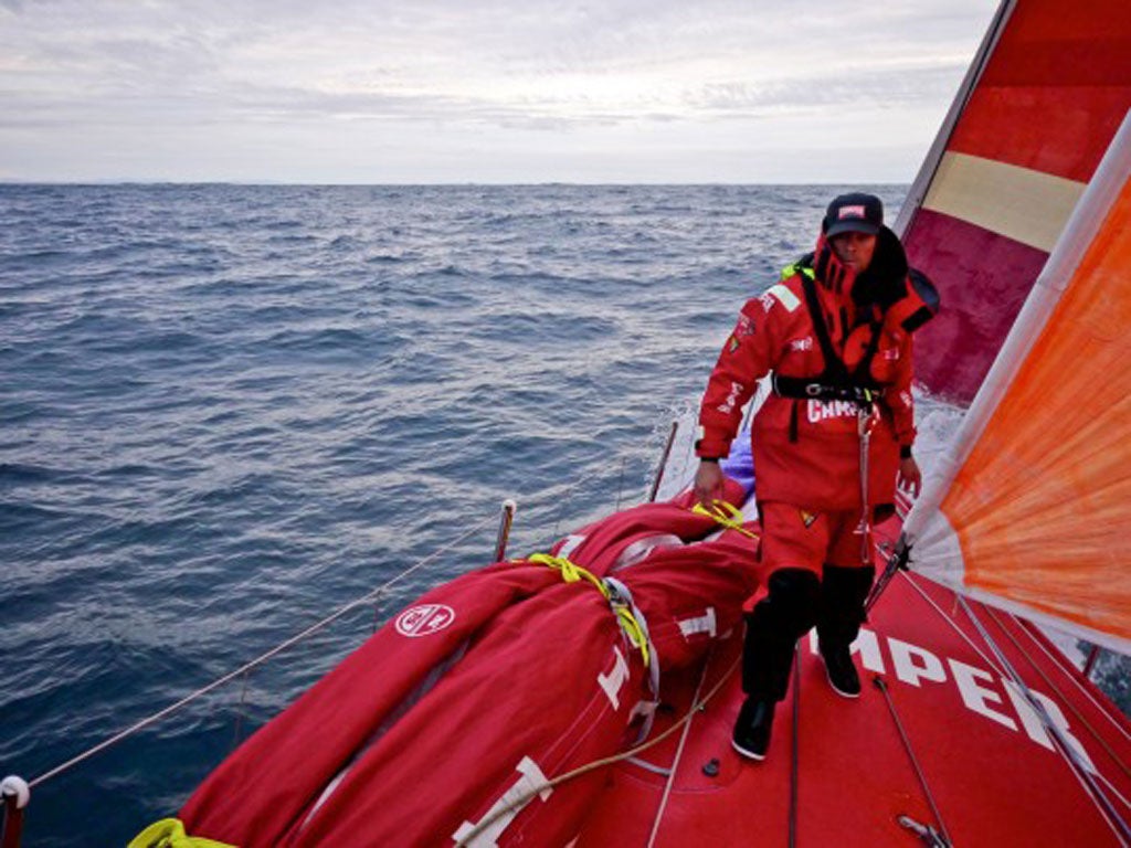 Camper has finally rounded Cape Horn