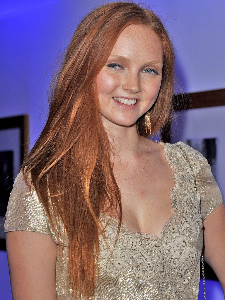 £8m: Actress and model Lily Cole