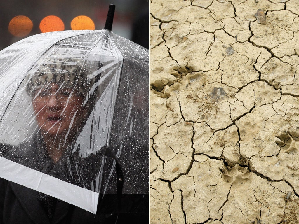 The much needed rain looks set to continue over the weekend, and comes amid a drought and hosepipe ban in most of the South and East of England