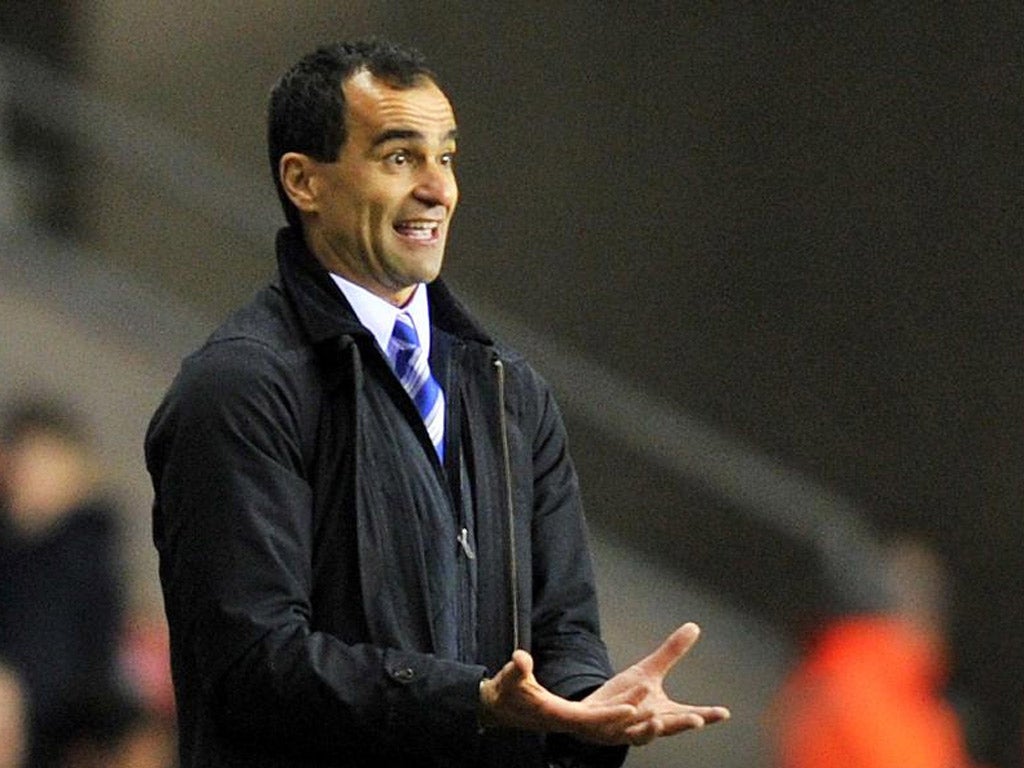 Roberto Martinez says he will not leave Wigan at the end of the season