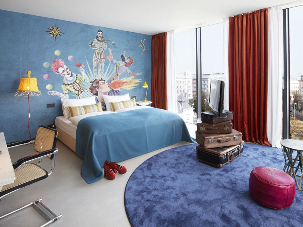 Showtime: 25hours Vienna has transformed a student hostel into a dazzling and playful hotel