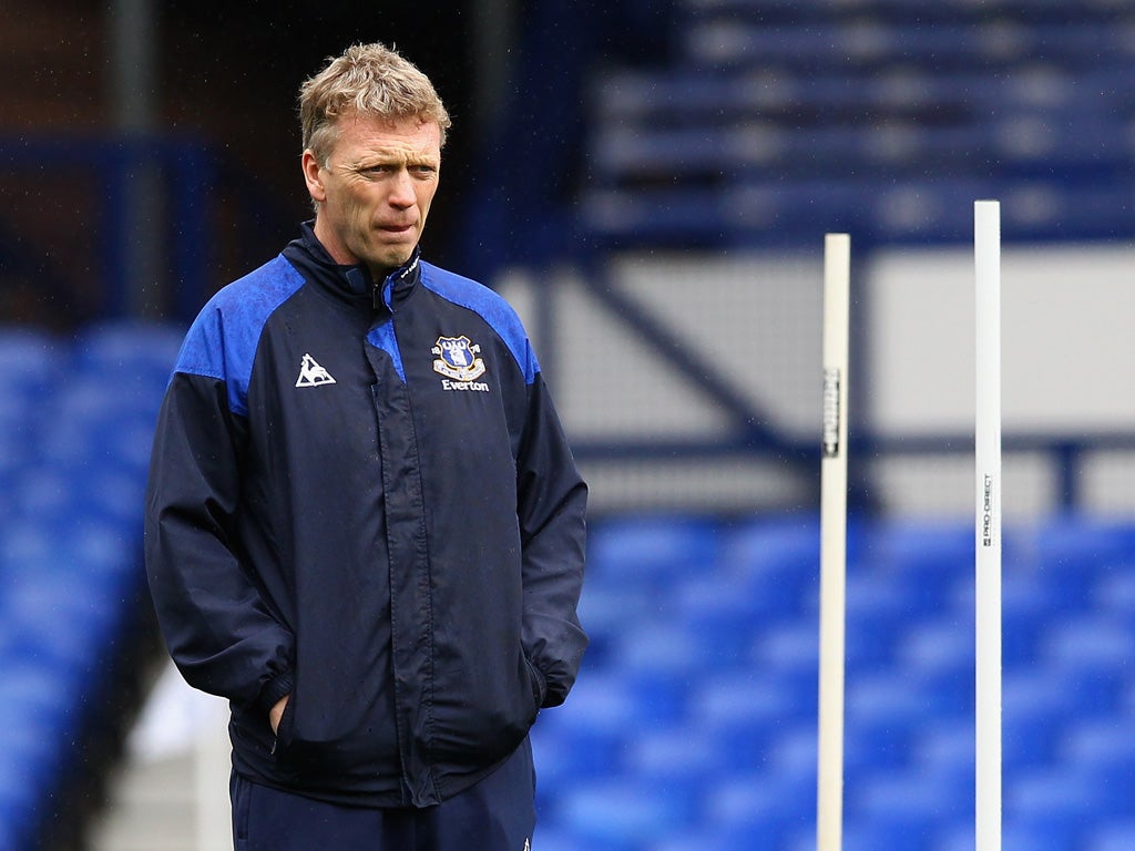 David Moyes has a poor record in Merseyside derbies