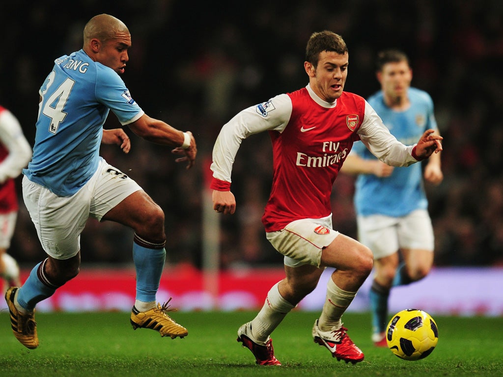 Arsenal's Jack Wilshere