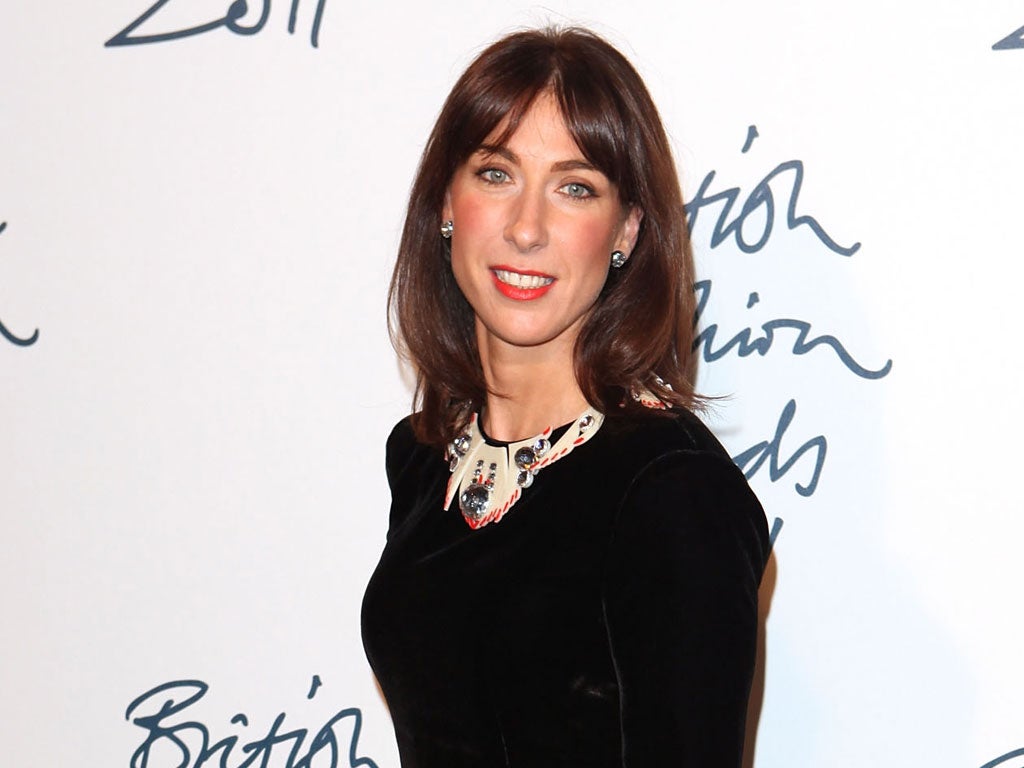 Samantha Cameron: a high-flyer with a wealthy background