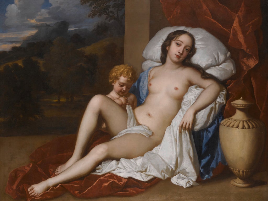 'Portrait of Nell Gwyn as Venus' (c1668), by Peter Lely