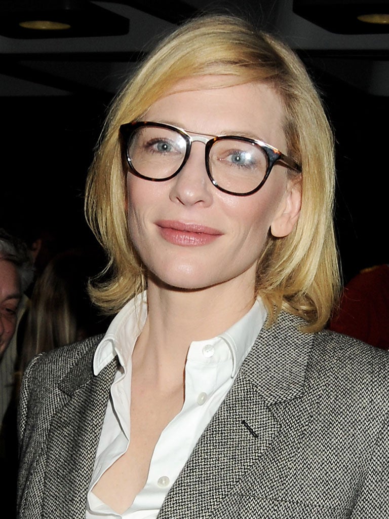 Cate Blanchett plays a lonely graphic designer on 'Big and Small' play at the Barbican theatre