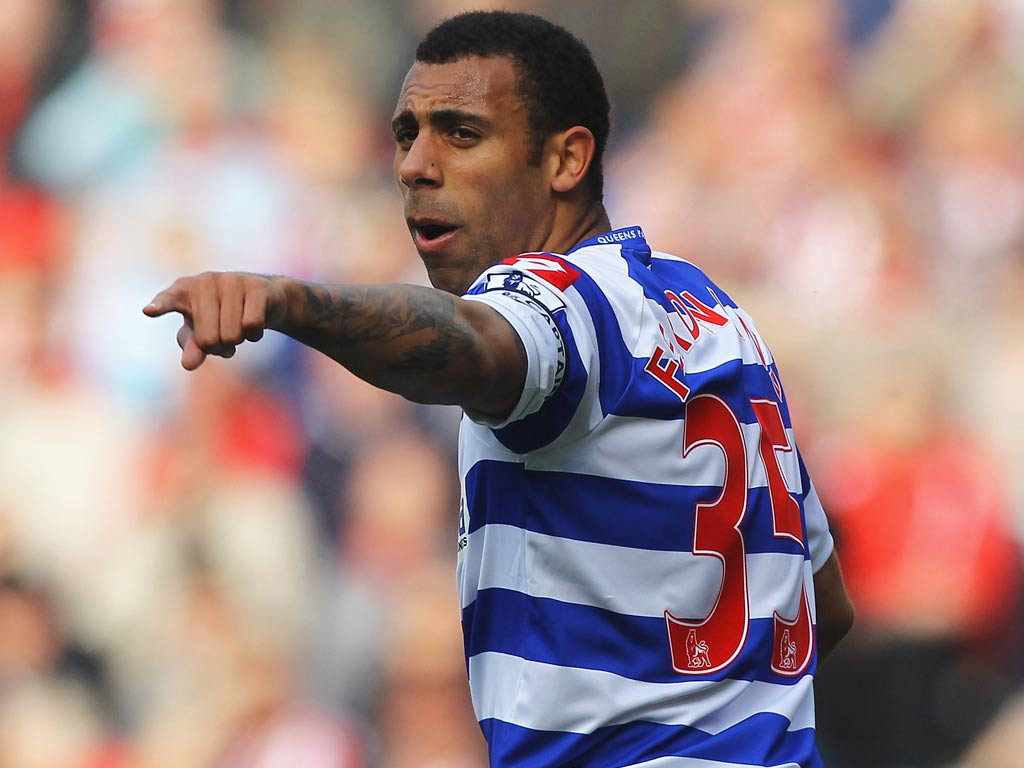 QPR defender Anton Ferdinand