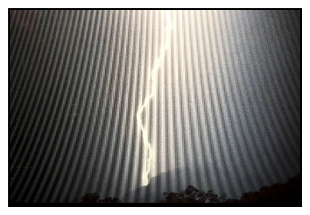 A work from Paul Fryer's new show 'The Electric Sky' at Pertwee Anderson & Gold