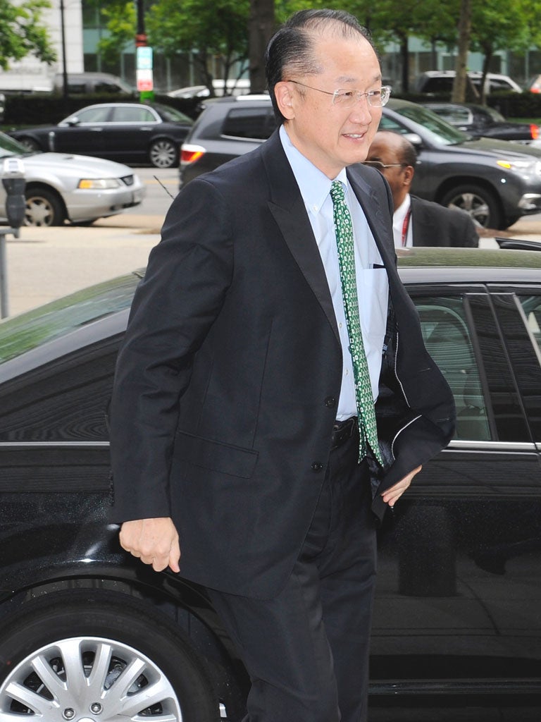 Jim Yong Kim, president elect