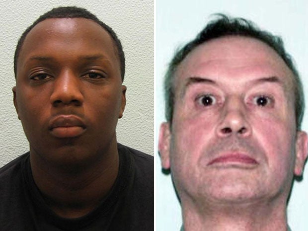 Darrell Desuze (left) punched Richard Mannington Bowes to the ground