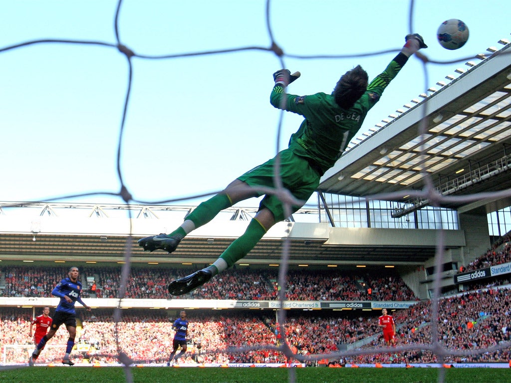 Goalkeeper David de Gea has rewarded Sir Alex Ferguson's faith this season