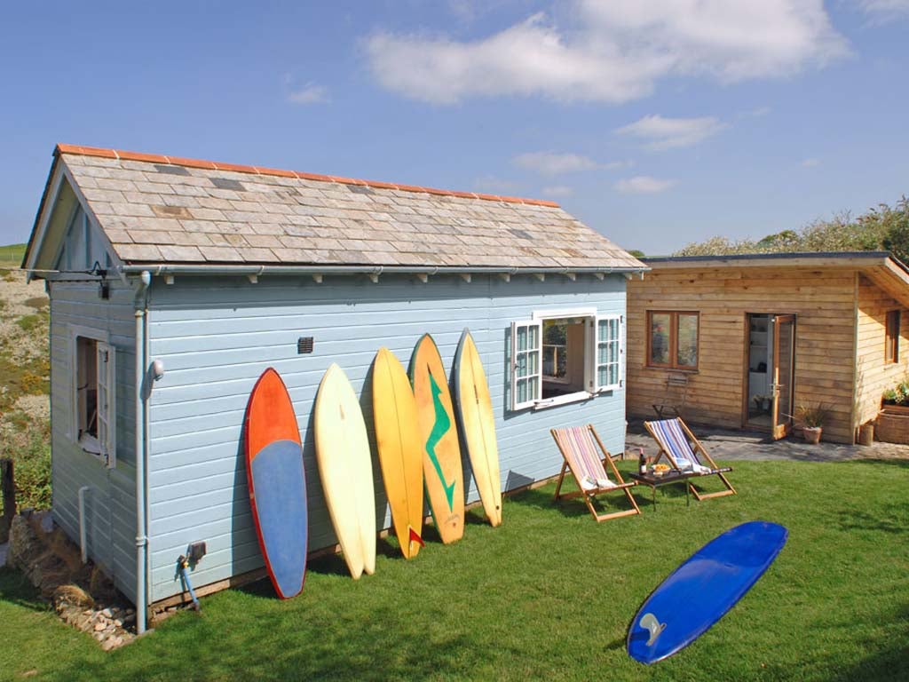 The Limit, Holywell Bay

<p>This 1930s former beach hut is now a high-spec modern hideaway for two. It overlooks the sandy dunes of Holywell beach on the north coast and comes with surfboards and wetsuits for active types. There are also retro deck chairs and loungers for sun worshippers, and a barbecue and outdoor table for fans of al fresco dining. Step within and it mixes pretty pastels with whitewashed walls for a breezy, nautical feel.</p>

<p>The Limit, Rhubarb Hill, Holywell Bay TR8 (01637 881942; uniquehomestays.com). Three nights' rental from £695; weekly stays start at £895. Sleeps 2.</p>