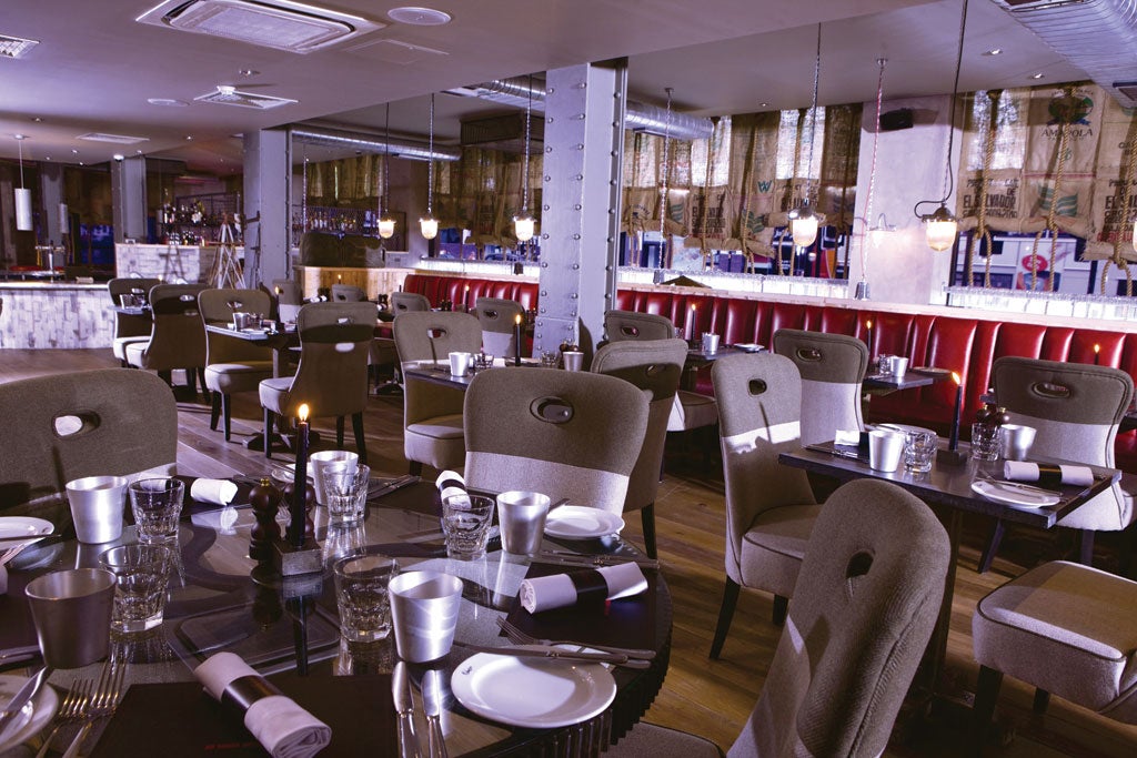 Smoak's décor is vintage Americana