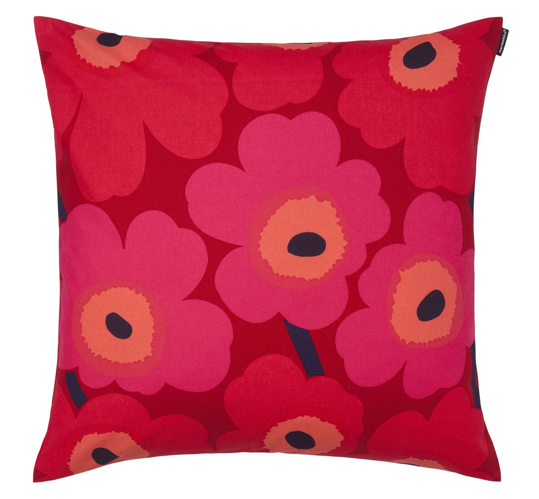 Marimekko Unikko print, Maija Isola, 1964

<p>The print is an instantly recognisable pattern, and a signature for Marimekko – yet it came about when the designer Maija Isola defied her boss, the company founder Armi Ratia, who had banned floral prints. Yet this flagrant rule-breaking happily proved the making of Marimekko; the poppy now adorns clothes, cushions, teapots, socks... youname it, they sell it.</p>

<p>Cushions from £55, Marimekko, London W1, marimekko.com</p>