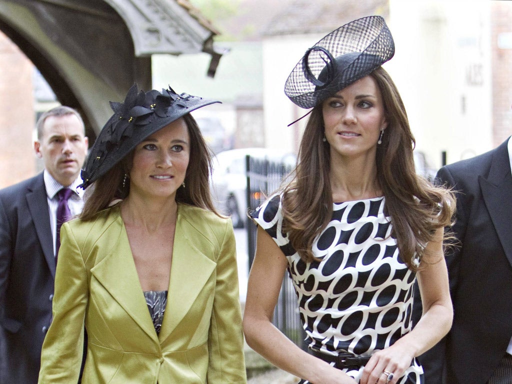 Good-girl, bad-girl combination: Pippa and Kate Middleton