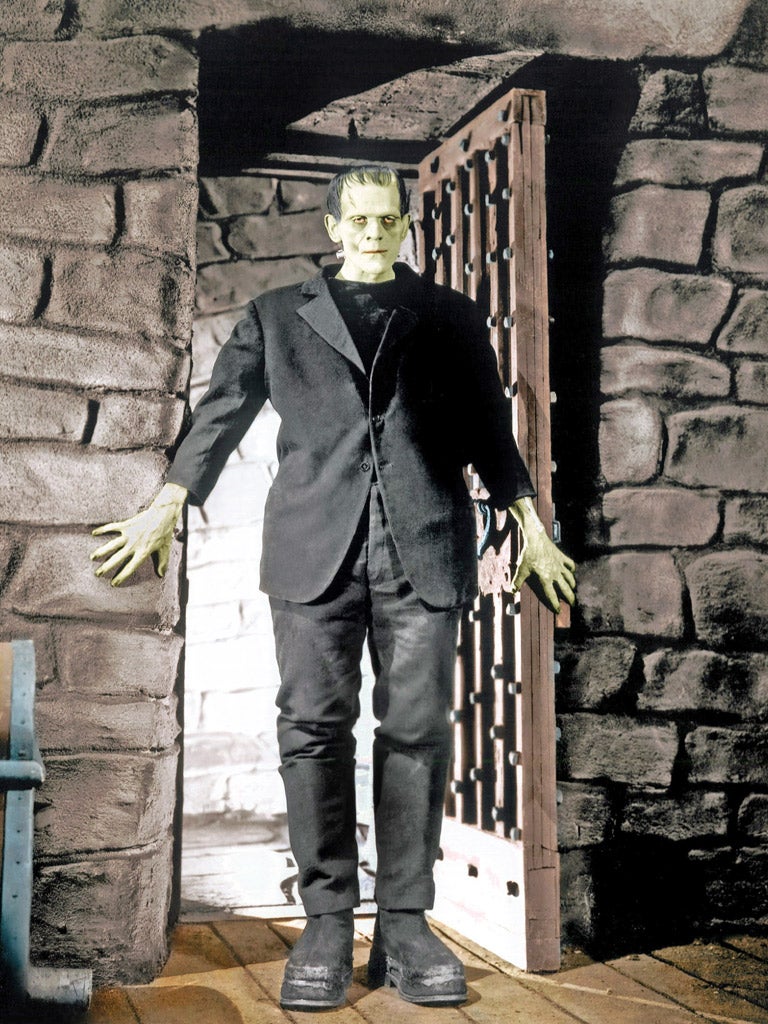 Boris Karloff in the 1931 film version of 'Frankenstein'