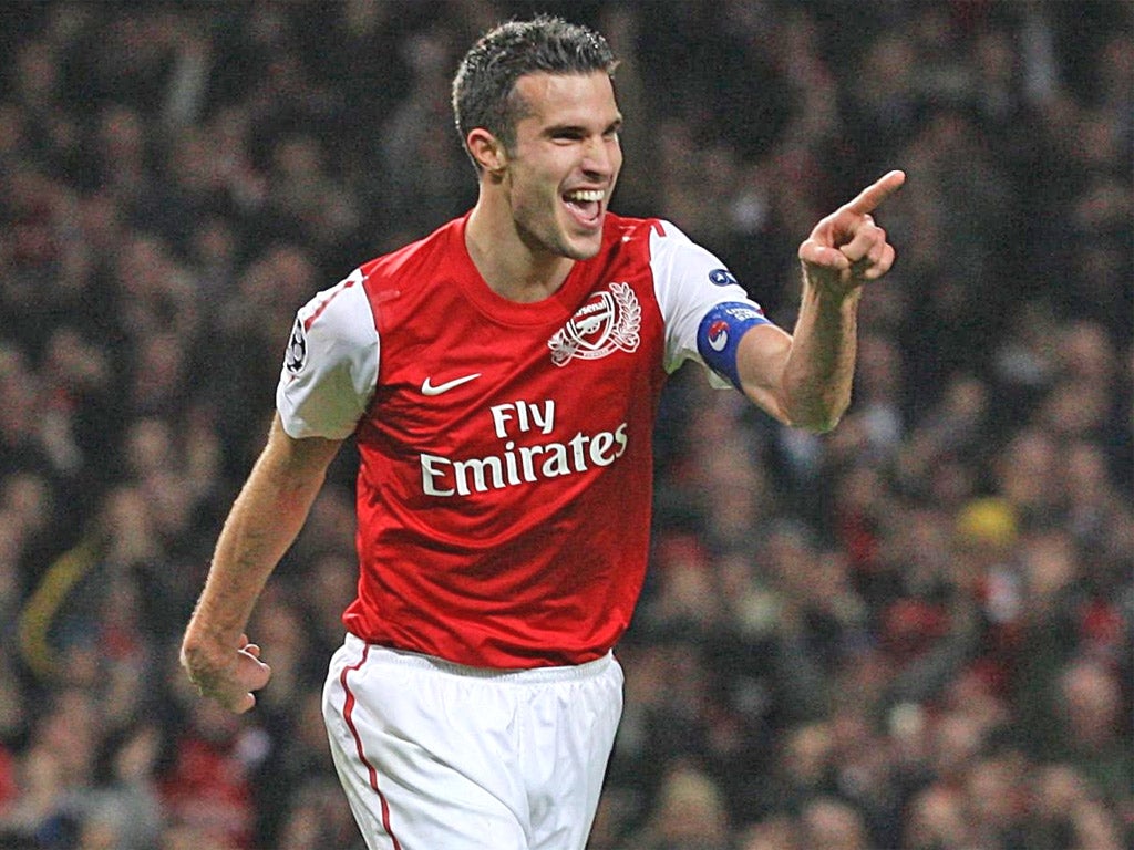 Robin van Persie has enjoyed his most impressive Arsenal season so far