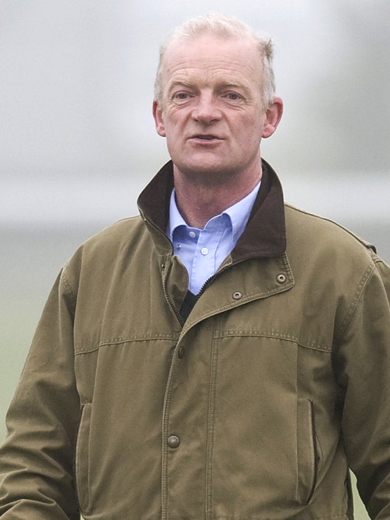 Willie Mullins won both Grade Ones yesterday at rain-hit festival