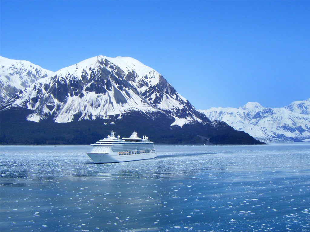 Ships cruising deep into the Arctic are often a long way from civilisation