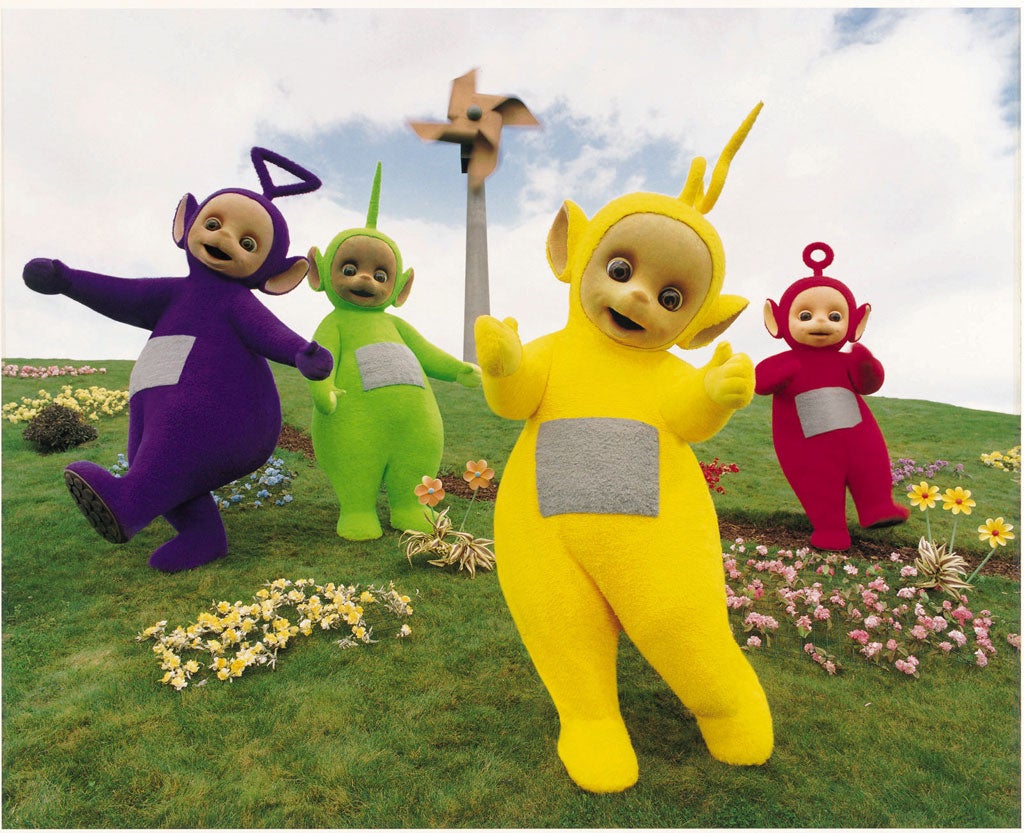 <b>Teletubbies: 1997-2002</b>

<p>Its baby-speak caused some harrumphing among parents, but the colourful romper-suited creatures were a global hit, making millions in merchandise sales. It won a Bafta, and a pop version of the theme tune went to number one. The American cleric Jerry Falwell criticised the show in 1999 for promoting gayness, because Tinky Winky was purple and carried a handbag.</p>