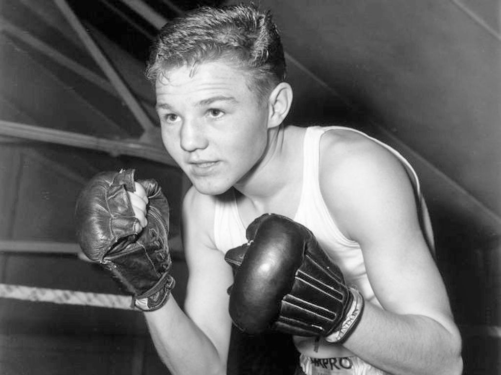 'The Golden Boy': Spinks in 1956, the year of his Olympic victory