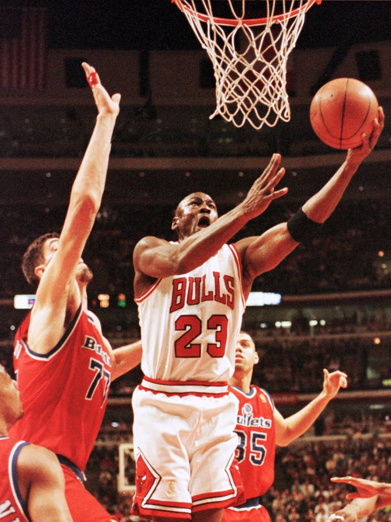 Michael Jordan, arguably, the best player in NBA history