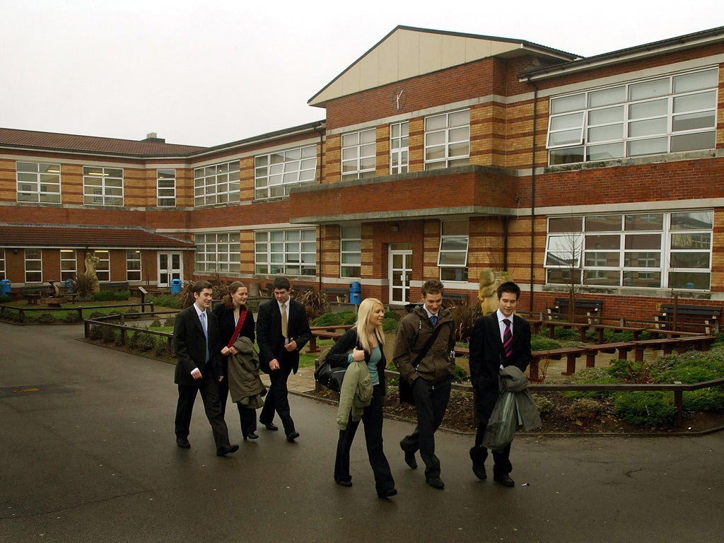 A report claims the chief executive of the Priory Trust, Richard Gilliland which runs the Priory Academy LSST in Lincoln (pictured), paid for horse-riding lessons for his son out of school funds