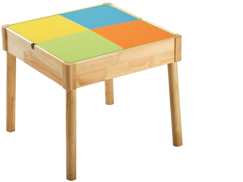 <p>1. StartRight</p>
<p>£89.99, lfccatalogue.co.uk</p>
<p>The top of this table has a whiteboard on one side and a blackboard on the other, plus a building-block area to lay over that.</p>