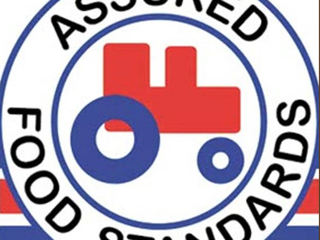 Red Tractor: Guarantees food is British and legal,
but little else