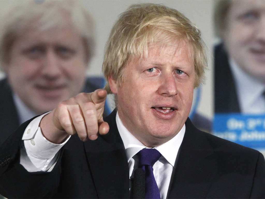 Boris Johnson hopes to defy the Conservatives' falling opinion poll ratings