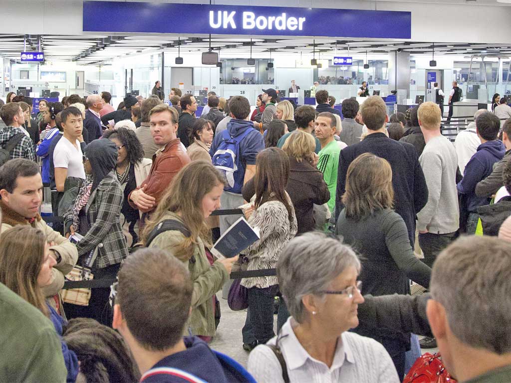 Customs checks aimed at thwarting drug and gun smuggling have been overlooked since border security staff came under pressure to cut passenger queues