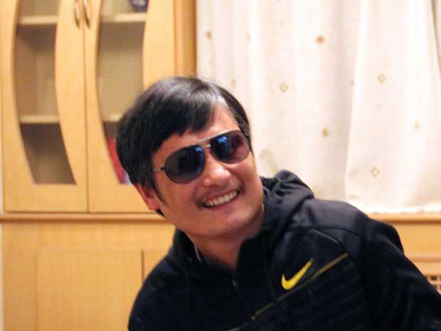 Blind Chinese activist Chen Guangcheng