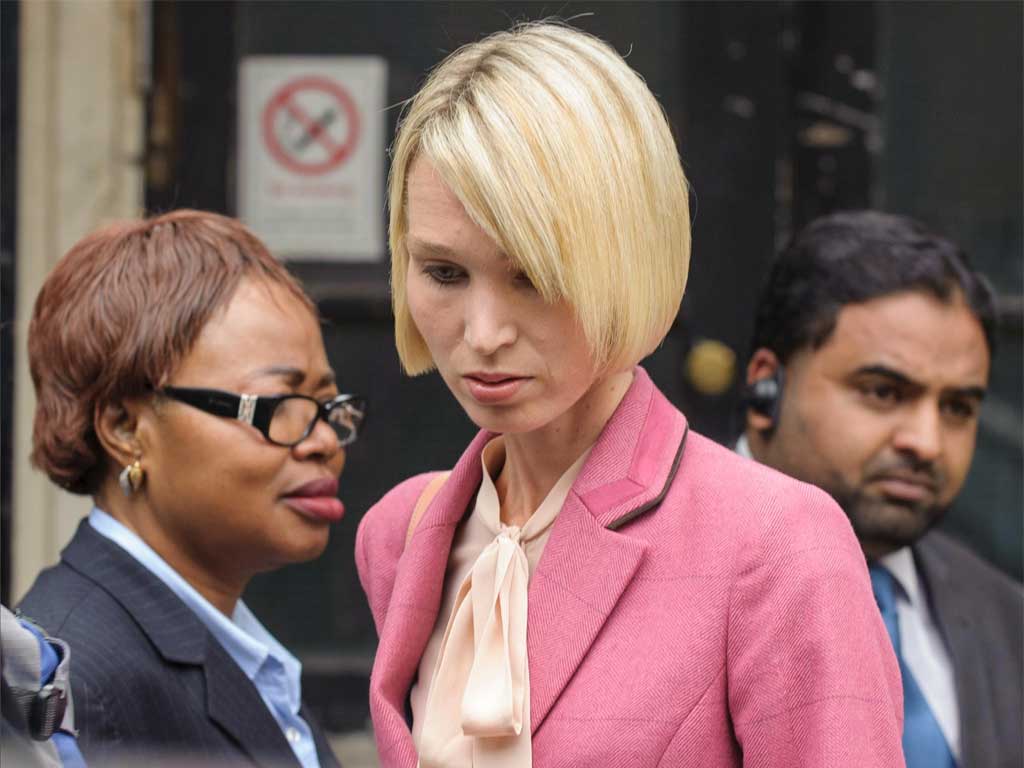 Cerri Subbe, Gareth Williams's sister, leaves court