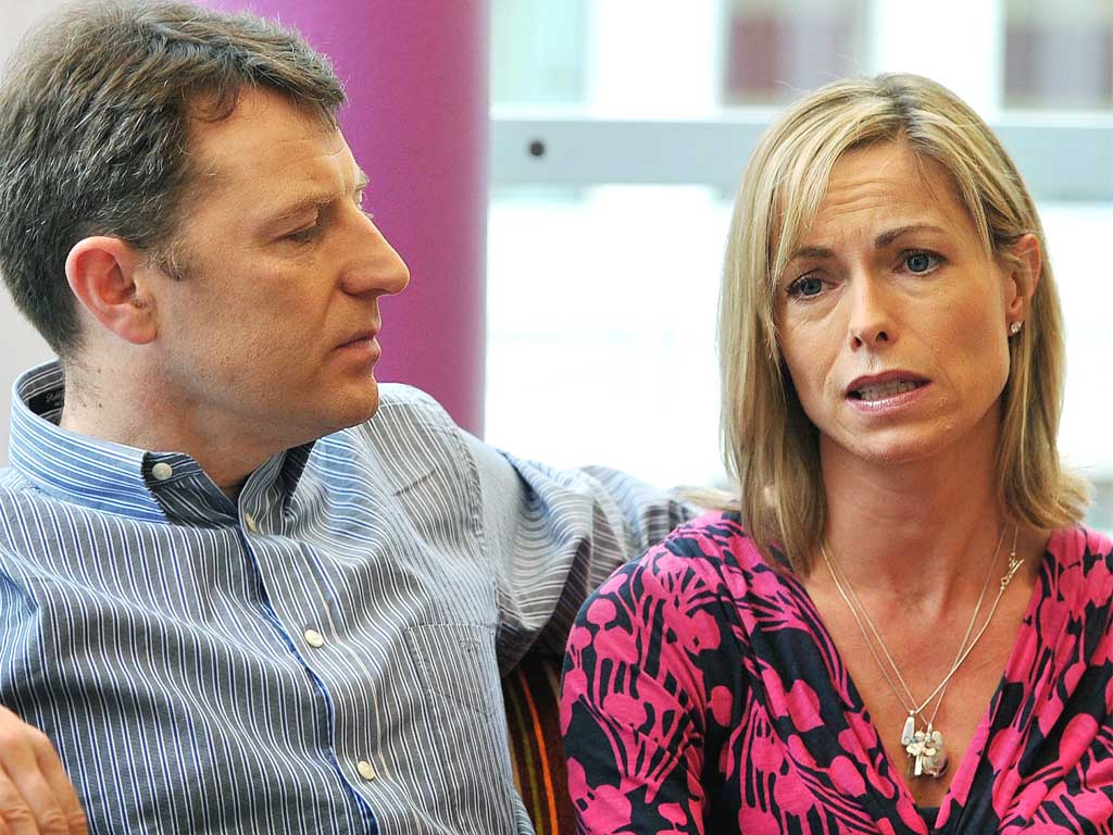 Gerry and Kate McCann have marked the 12th anniversary of the disappearance