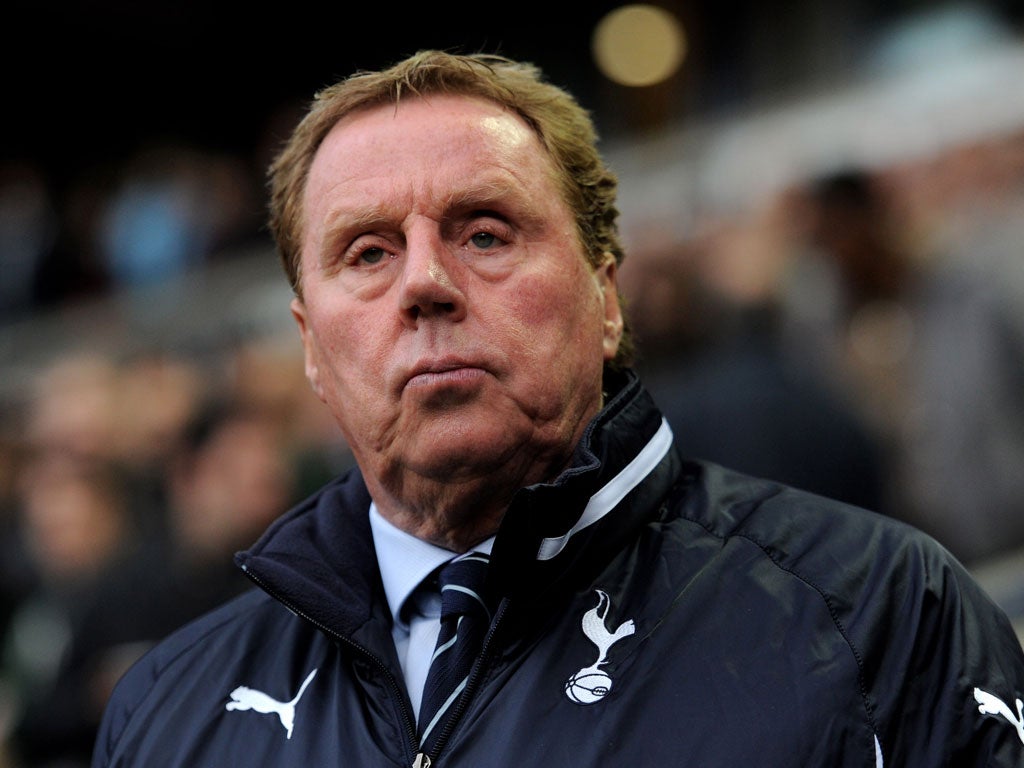 Tottenham manager Harry Redknapp