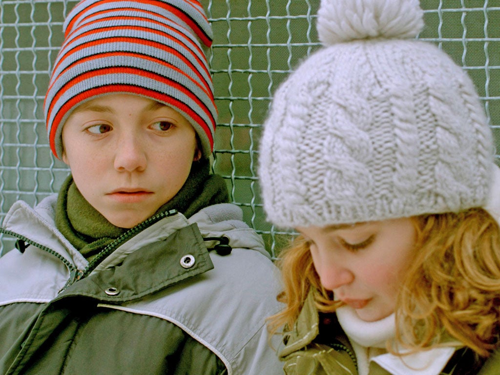 Class acts: Emilien Néron and Sophie Nélisse star in
‘Monsieur Lazhar’