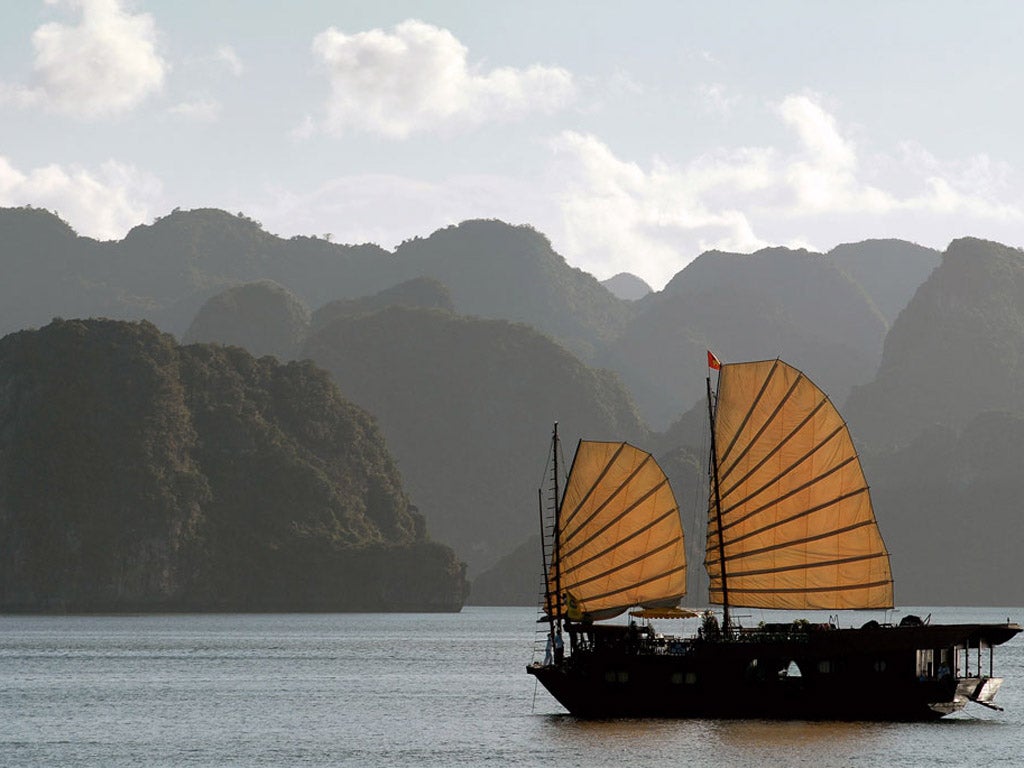 Karst away: The dramatic islands that mark Halong Bay