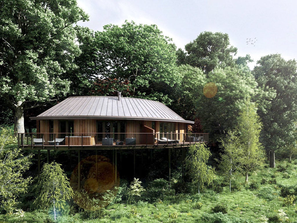 Chewton Glen, Hampshire

<p>This luxury country house hotel on the edge of the New Forest National Park will unveil a dozen new "Tree House Suites" on 1 August. Designed as secluded floating pavilions, each promises to have a king-sized bed, huge windows, rainforest showers, feature baths and kitchenette, with wooden terraces and hot tubs outside. Breakfast is smuggled up each morning through clever little hatches beside the front doors.</p>

<p>Chewton Glen, New Milton, New Forest, Hampshire BH25 6QS (01425 282212; chewtonglen.com). Tree House Suites start at £600 per night, including breakfast. Sleeps two-seven.</p>