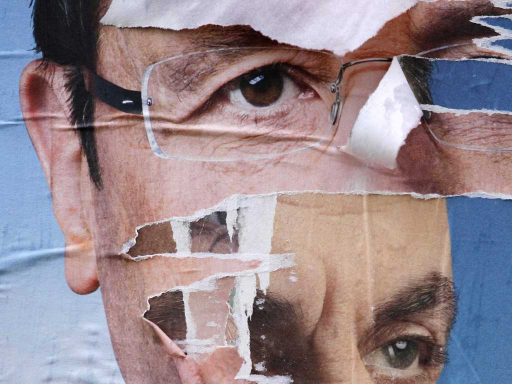 Face off: Can a victorious François Hollande, top, live up to Europe's expectations