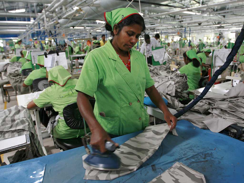 Shop Floor: Playfair 2012 investigated factories in Sri Lanka (pictured), the Philippines and China
